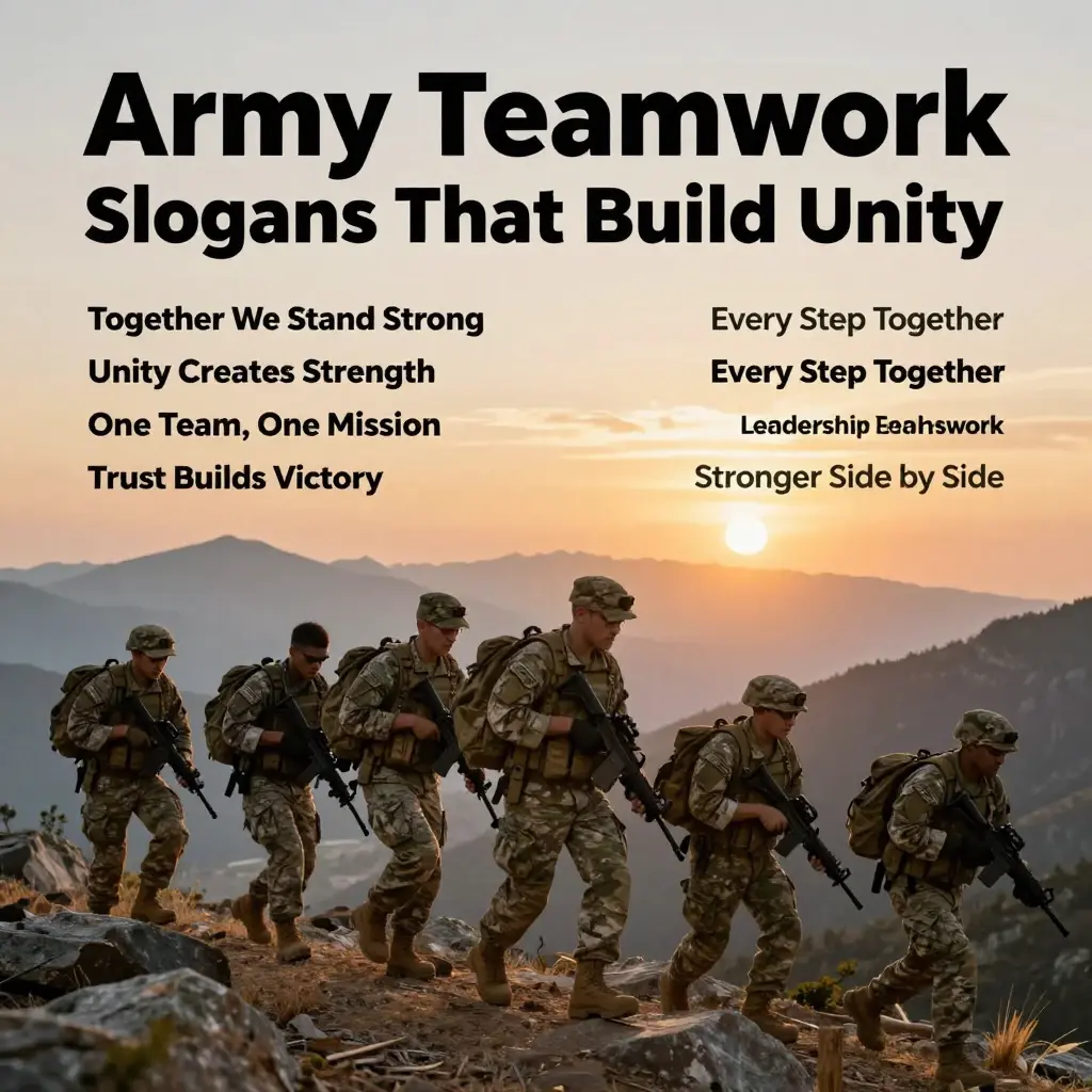 army slogan