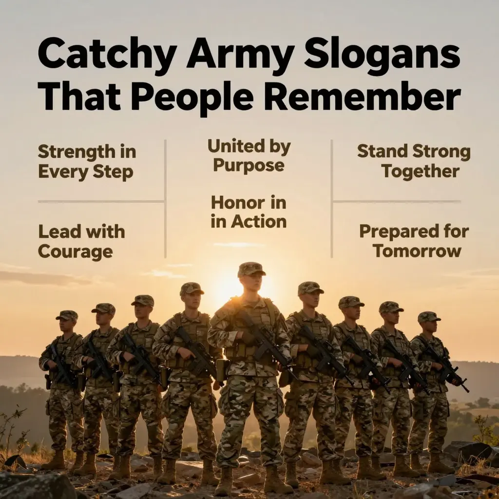 army slogan