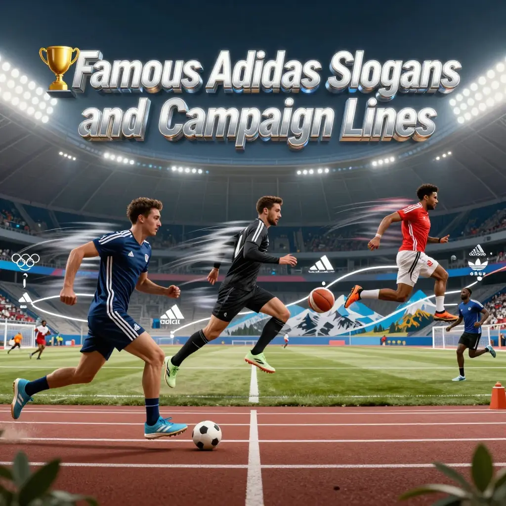 adidas slogan