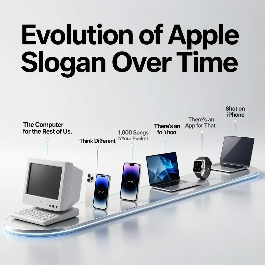 apple slogan