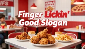 finger lickin good slogan
