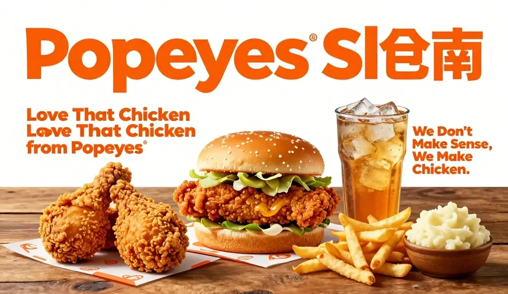 popeyes slogan