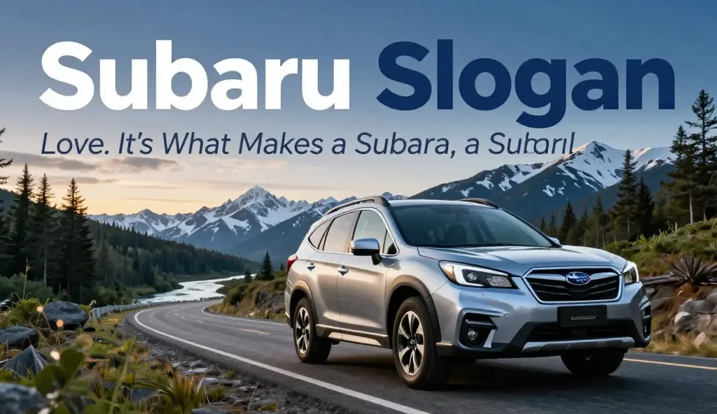 subaru slogan